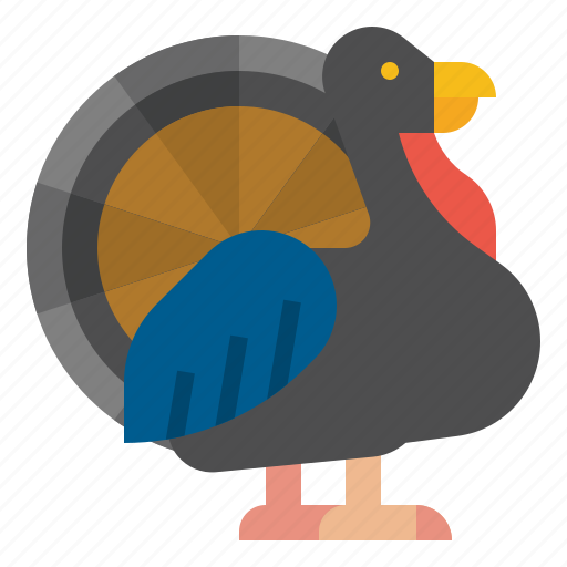 Turkey, animals, bird, wild icon - Download on Iconfinder