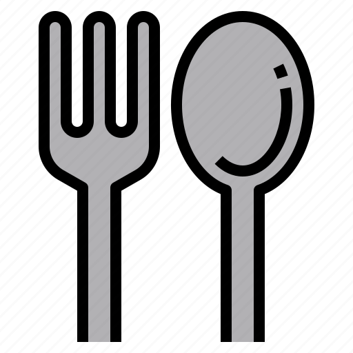 Cutlery, fork, spoon, dinner icon - Download on Iconfinder