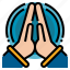 praying, hands, religion, church 