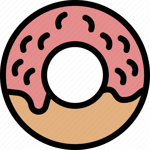 Donut, doughnut, dessert, sweet icon - Download on Iconfinder