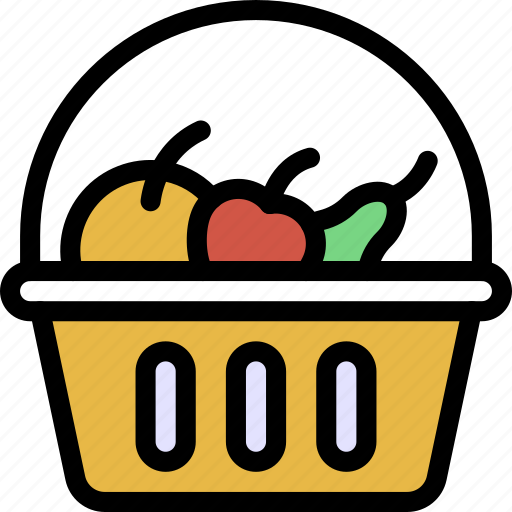 Fruit, basket, thanksgiving, food icon - Download on Iconfinder
