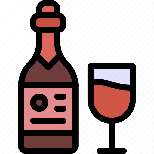 Wine, alcohol, drink, beverage, bottle icon - Download on Iconfinder
