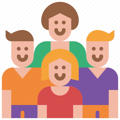 Gathering, family, group, meeting, reunion, people, crowd icon - Download on Iconfinder
