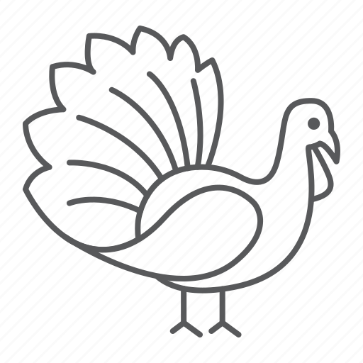 Turkey, bird, thanksgiving, animal, gobbler, farm icon - Download on Iconfinder