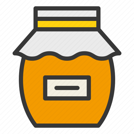 Honey, honey pot, jar, thanksgiving icon - Download on Iconfinder