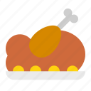 chicken, fall, food, thanksgiving, turkey