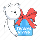 thanksgiving day, turkey day, hanging board, thanksgiving bear, thanksgiving teddy 