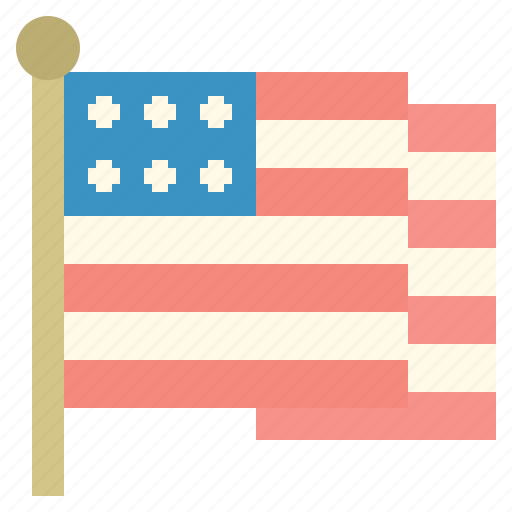 America, usa, flag, nation, country icon - Download on Iconfinder