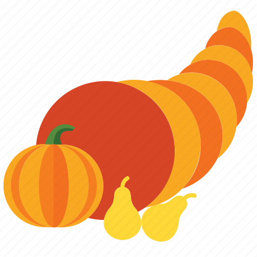 Thanksgiving, cornucopia, fruit icon - Download on Iconfinder