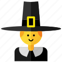 thanksgiving, pilgrim, boy, avatar