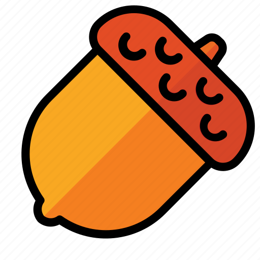 Thanksgiving, acorn, hazelnut, nut icon - Download on Iconfinder