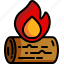 bonfire, flame, campfire, burn, camping, bushcraft, hot, nature, cultures 
