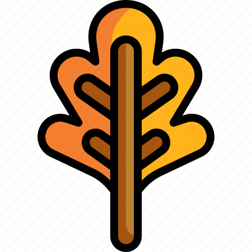Leaf, oak, botanical, gardening, garden, farming, plant icon - Download on Iconfinder