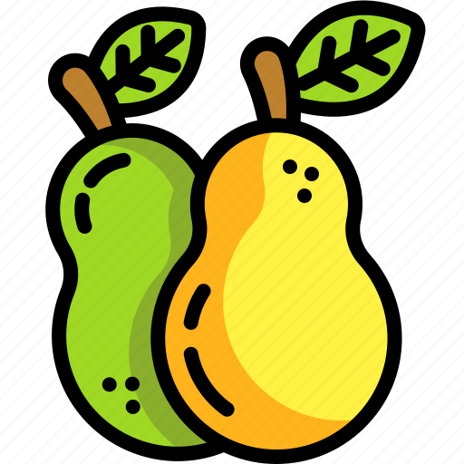 Pear, fruit, fruits, diet, healthy, food, vegan icon - Download on Iconfinder