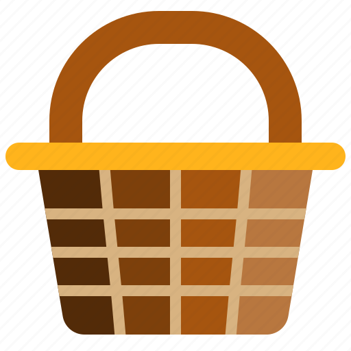 Basket, autumn, fruit, thanksgiving, fall, food, picnic icon - Download on Iconfinder