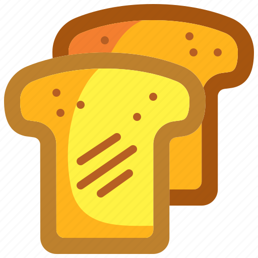 Bread, toast, bakery, meal, breakfast, food icon - Download on Iconfinder