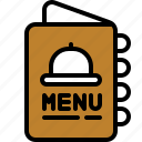 menu, food, open, paper, bar, menus, restaurant, choose, full