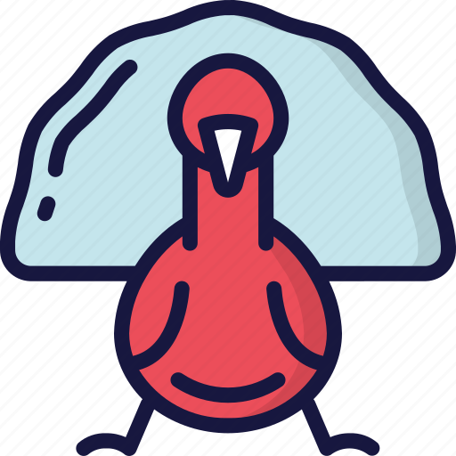 Dinner, food, holiday, thanksgiving, turkey icon - Download on Iconfinder
