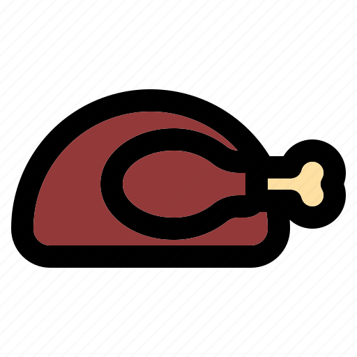 Holiday, chicken, celebration, eat, turkey, food, thanksgiving icon - Download on Iconfinder