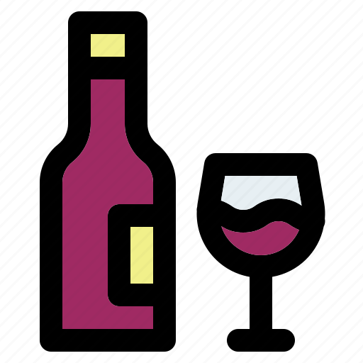 Dinner, holiday, wine, celebration, drink, thanksgiving icon - Download on Iconfinder
