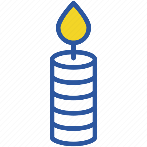 Candle, dinner, flame, light, thanksgiving, wax icon - Download on Iconfinder