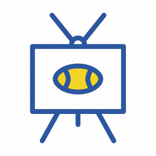 Football, game, rugby, sports, television, thanksgiving, tv icon - Download on Iconfinder
