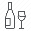 beverage, restaurant, alcohol, drink, bottle, glass, wine