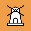 country, electricity, energy, power, side, windmill