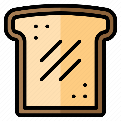 Bread, toast, bakery, dough, wheat, sweet icon - Download on Iconfinder