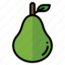 pear, fruit, green, juicy, healthy, food, diet