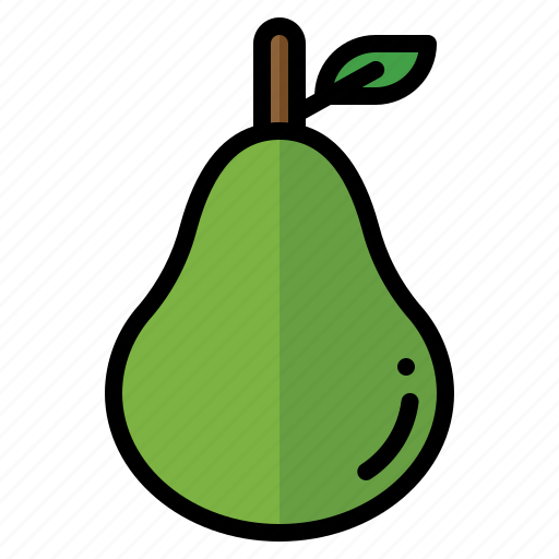 Pear, fruit, green, juicy, healthy, food, diet icon - Download on Iconfinder