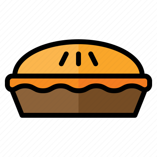 Pie, dessert, pastry, sweet, slice, filling icon - Download on Iconfinder