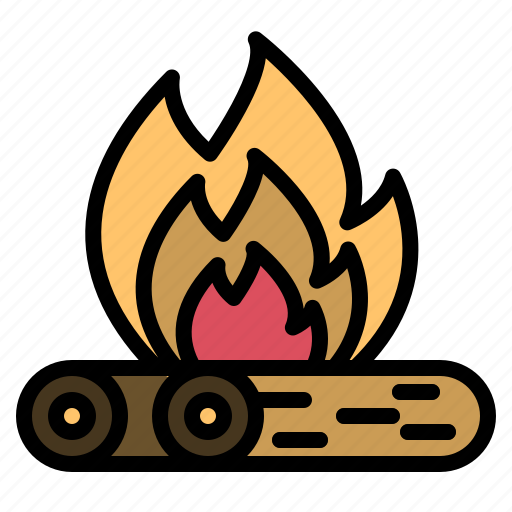 Thanksgiving, bonfire, campfire, camping, hot icon - Download on Iconfinder