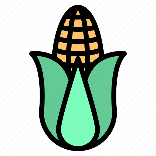 Thanksgiving, corn, grain, food, vegetable, agriculter icon - Download on Iconfinder