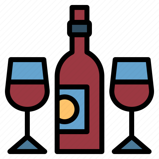 Thanksgiving, wine, alcohol, champagne, drink, glass icon - Download on Iconfinder