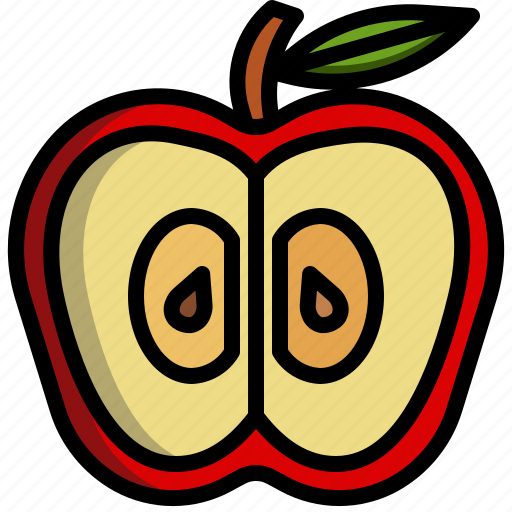 Apple, autumn, fall, fruit, seed, thanksgiving icon - Download on Iconfinder
