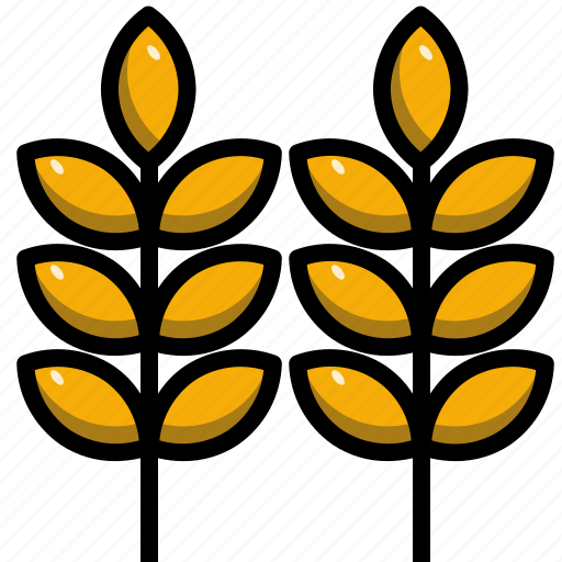 Crop, farming, grain, rice, vegetable, wheat icon - Download on Iconfinder
