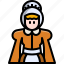 avatar, character, costume, lady, thanksgiving, user, woman 