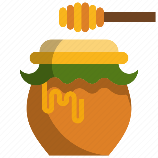 Food, healthy, honey, jar, organic, sweet icon - Download on Iconfinder