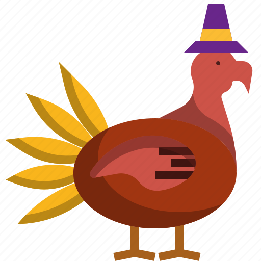 Animal, chicken, farming, thanksgiving, turkey icon - Download on Iconfinder