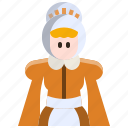 avatar, character, costume, lady, thanksgiving, user, woman