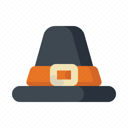 Pilgrim, hat, thanksgiving, autumn icon - Download on Iconfinder