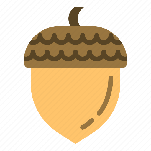 Thanksgiving, acorn, autumn, hazelnut, nut icon - Download on Iconfinder