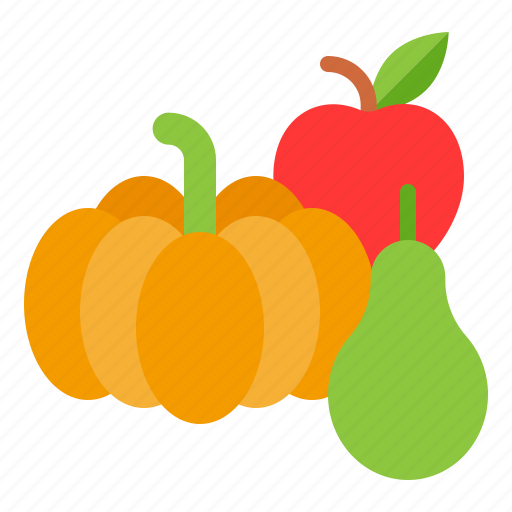 Apple, fruit, pumpkin, thanksgiving icon - Download on Iconfinder