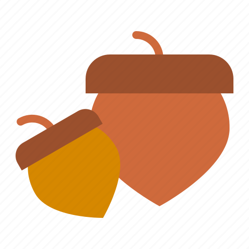 Acorn, oak nut, thanksgiving icon - Download on Iconfinder