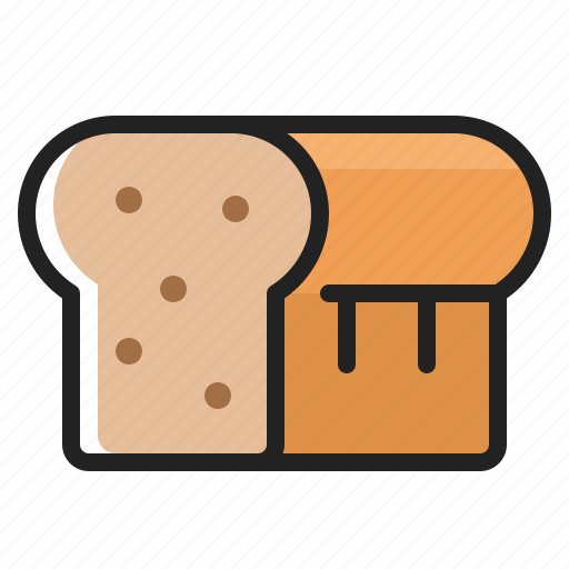 Bread, cooking, eating, food, meal, tasty, toast icon - Download on Iconfinder