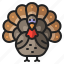 animal, bird, chicken, thanksgiving, turkey 