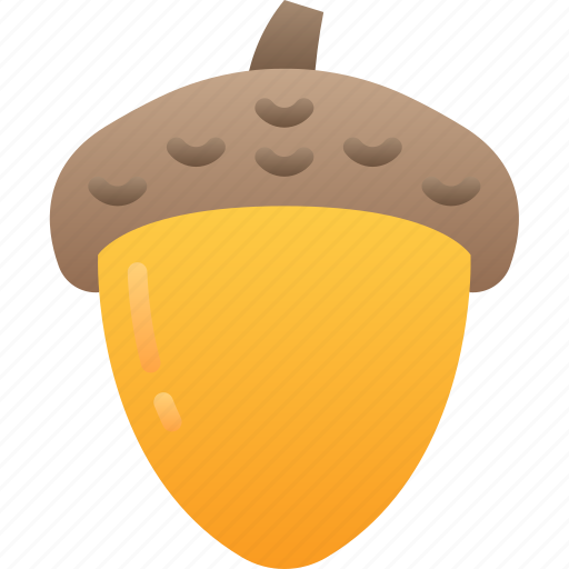 Acorn, dinner, holiday, thanksgiving, tree icon - Download on Iconfinder