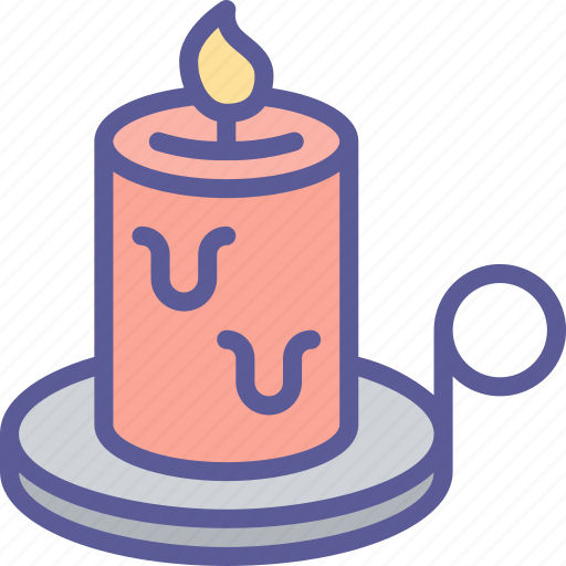 Candle, dinner, holiday, light, thanksgiving icon - Download on Iconfinder