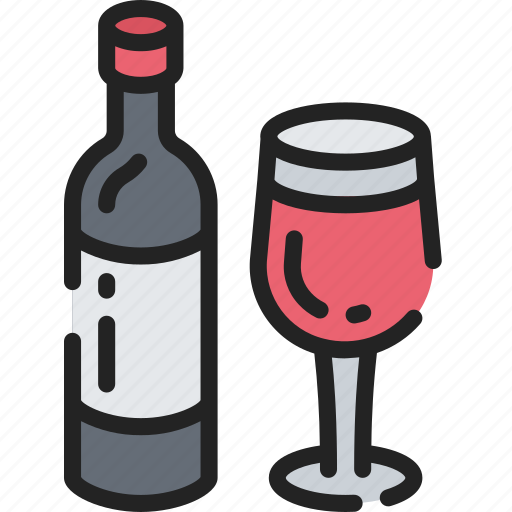 Dinner, drink, holiday, thanksgiving, wine icon - Download on Iconfinder
